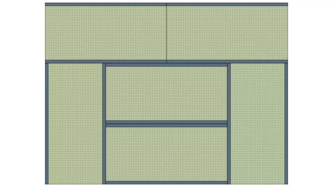 榻榻米的排法
